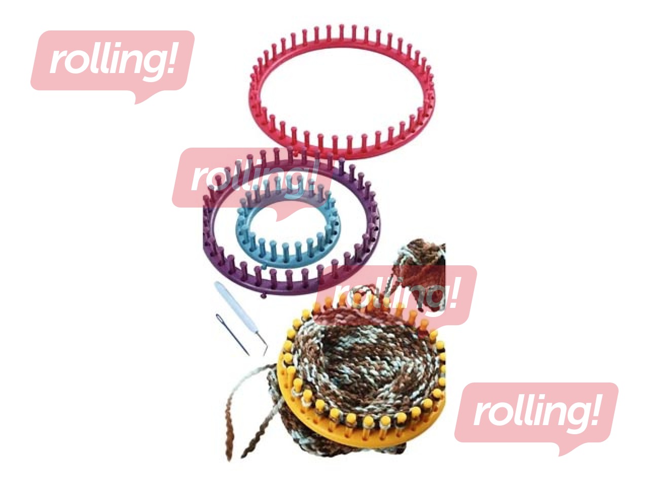 Adīšanas stelles 12-17-22-27 cm