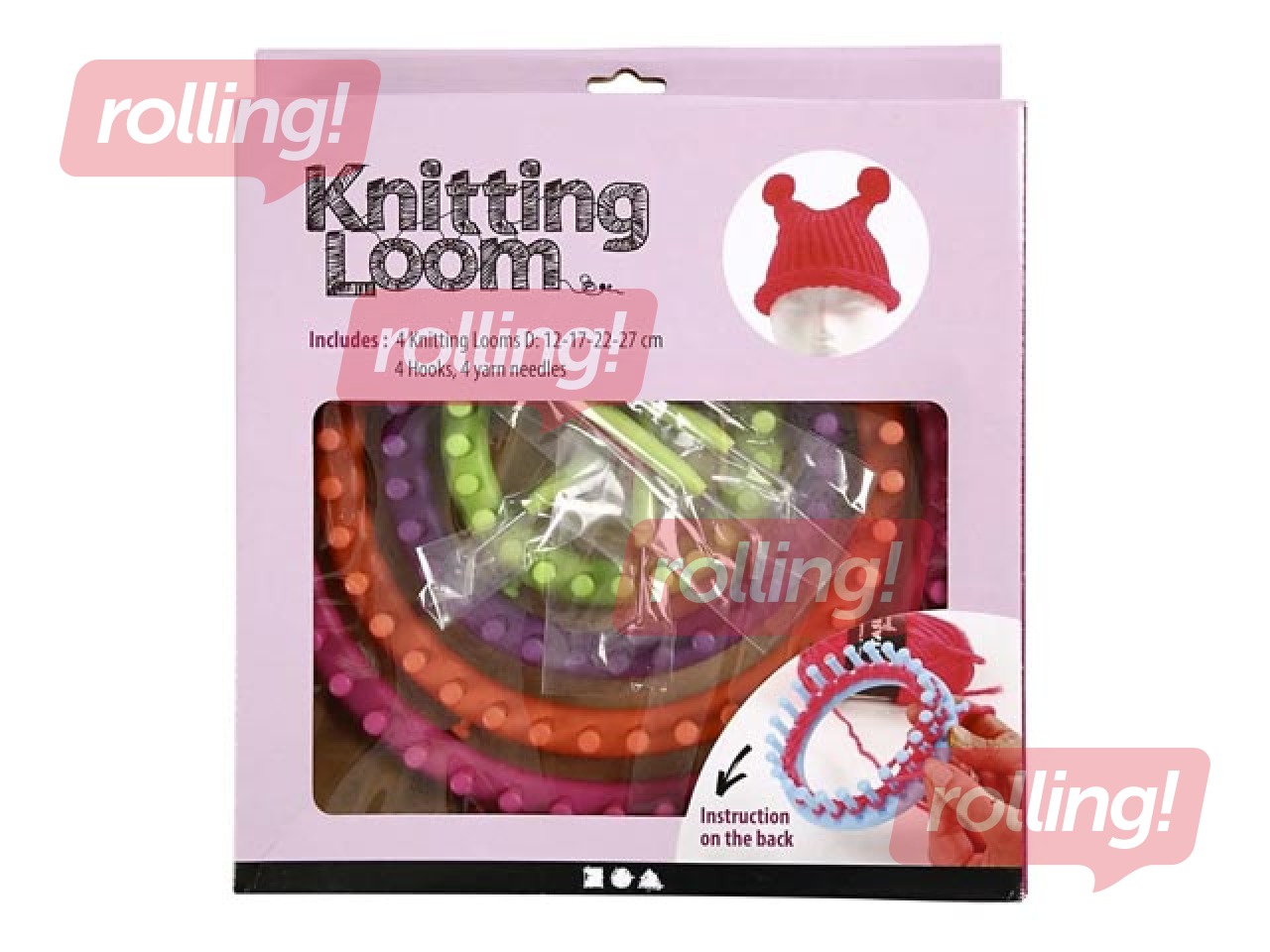 Adīšanas stelles 12-17-22-27 cm