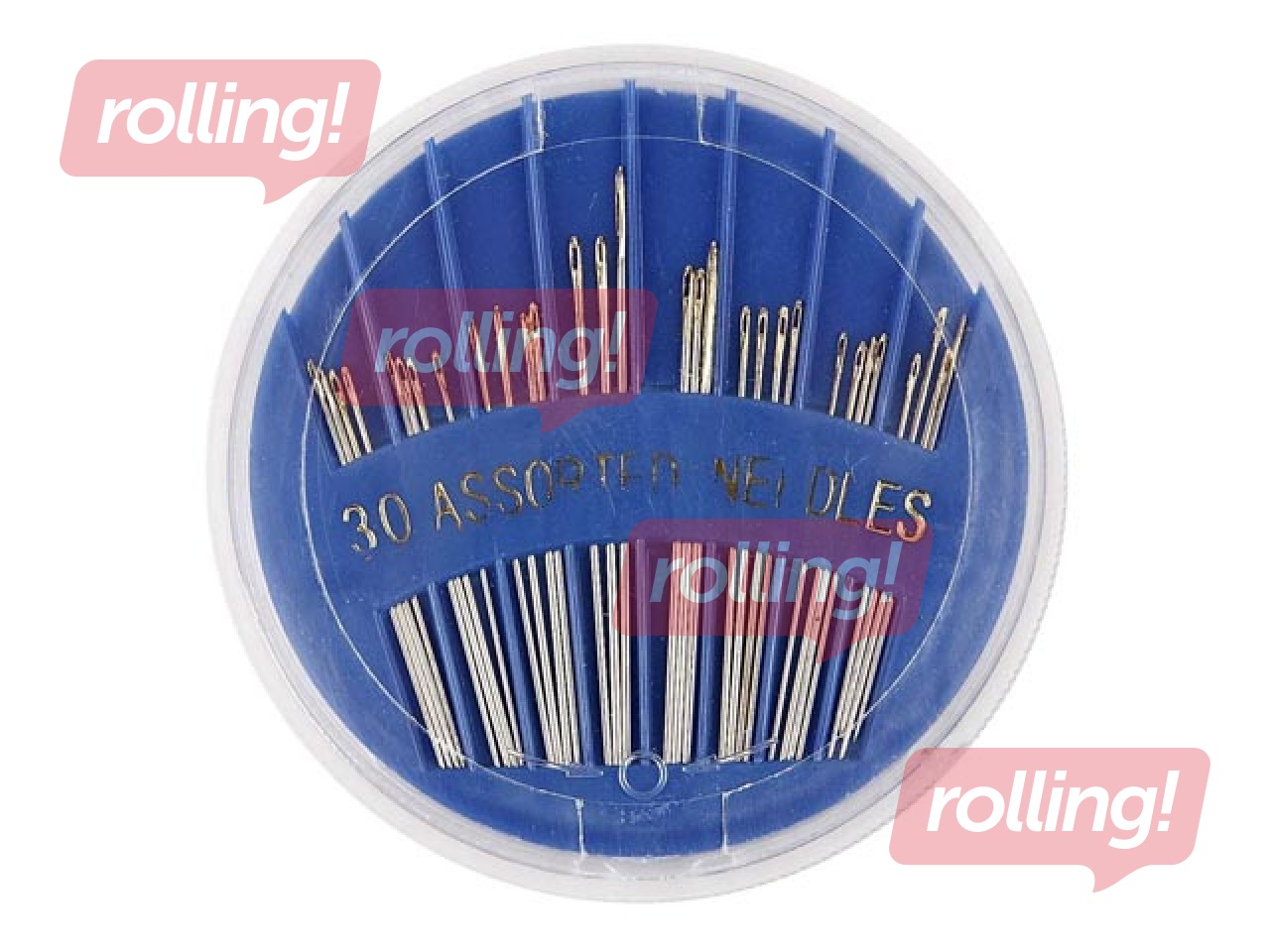 Šūšanas adatu komplekts, 30 gab.
