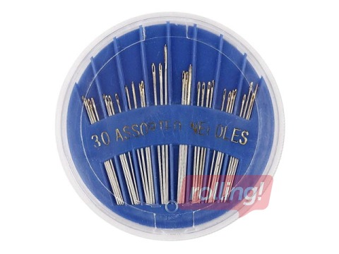 Šūšanas adatu komplekts, 30 gab.