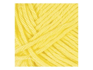 Kokvilnas dzija, dzeltena, 50gr.