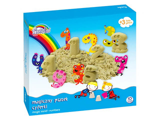 Smiltis kinētiskās, Fiorello, 600g., ar formiņām - cipari