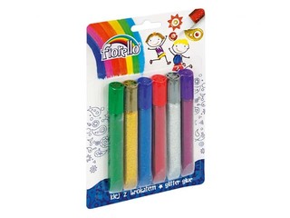 Dekoratīvā līme Fiorello, 6 x 13ml, ar spīdumiem
