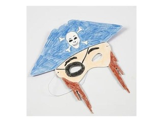 Pirātu maskas, 16 gab.