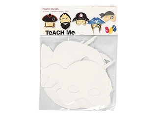 Pirātu maskas, 16 gab.