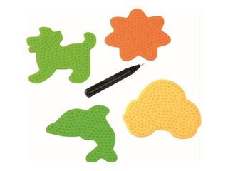 Kausējamo pērlīšu pamatnes, 4 gab.