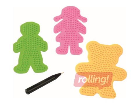 Kausējamo pērlīšu pamatnes, 3 gab.