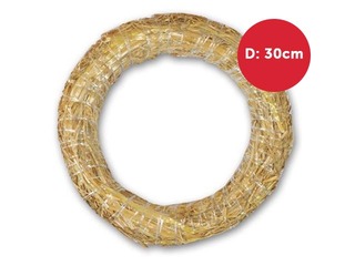 Pamatne Adventes vainagam, no salmiem, D: 30 cm