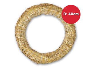 Pamatne Adventes vainagam, no salmiem, D: 40 cm