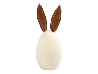 Dekoratīva olas figūra ar truša ausīm, 1 gab.