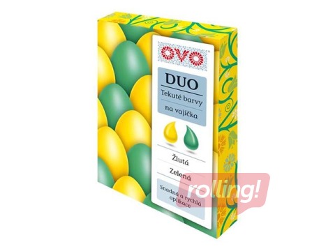 Olu krāsas, zaļa un dzeltena, 20 ml