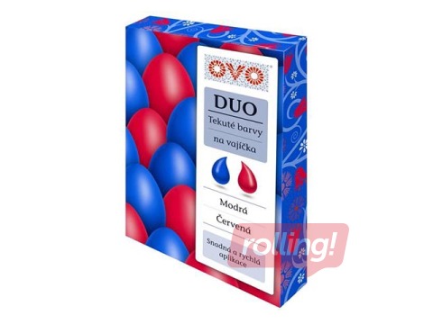 Olu krāsas, zila un sarkana, 20 ml