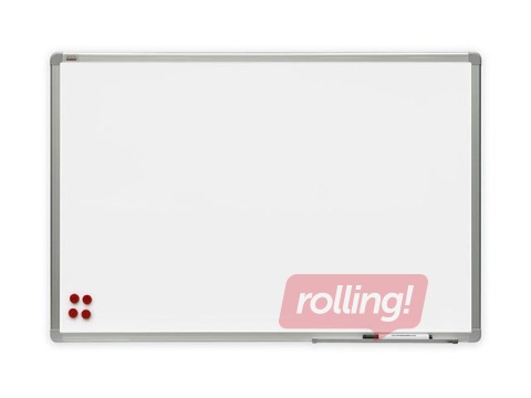 Sienas tāfele 2x3, keramiska virsma, balta, 200x100cm