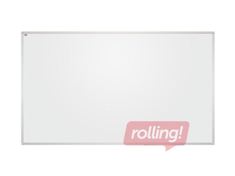 Sienas tāfele alumīnija rāmī 2x3, 300 x 120 cm, lakota, balta 