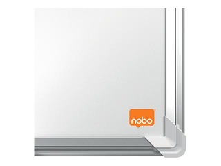 Sienas tāfele alumīnija rāmī Nobo Premium Plus, 240x120 cm, emaljēta virsma, balta 