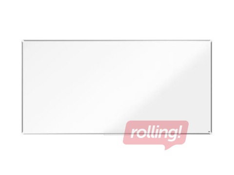 Sienas tāfele alumīnija rāmī Nobo Premium Plus, 240x120 cm, emaljēta virsma, balta 