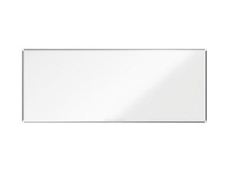 Sienas tāfele alumīnija rāmī Nobo Premium Plus, 300x120 cm, emaljēta virsma, balta 