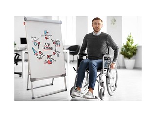 Tāfele ar statīvu Flipchart 3in1 Professional, 69x108cm