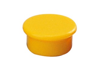 Magnēti apaļi Dahle13 mm., 10 gab., dzelteni