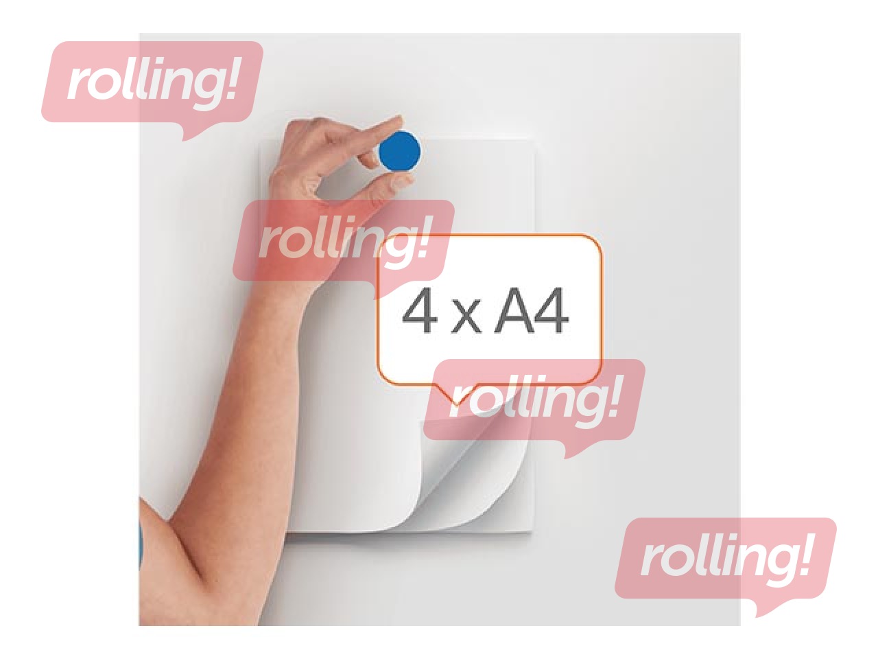 Magnēti Nobo, 23 mm, 10 gab., zili