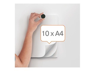 Magnēti Nobo, 38 mm, 10 gab., 1.5 kg, melni