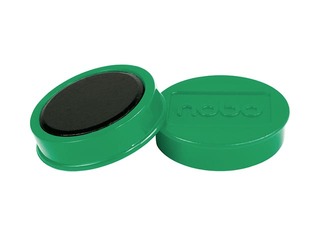 Magnēti Nobo, 38 mm, 10 gab., 1.5 kg, zaļi