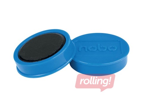 Magnēti Nobo, 38 mm, 10 gab., 2.5 kg, zili