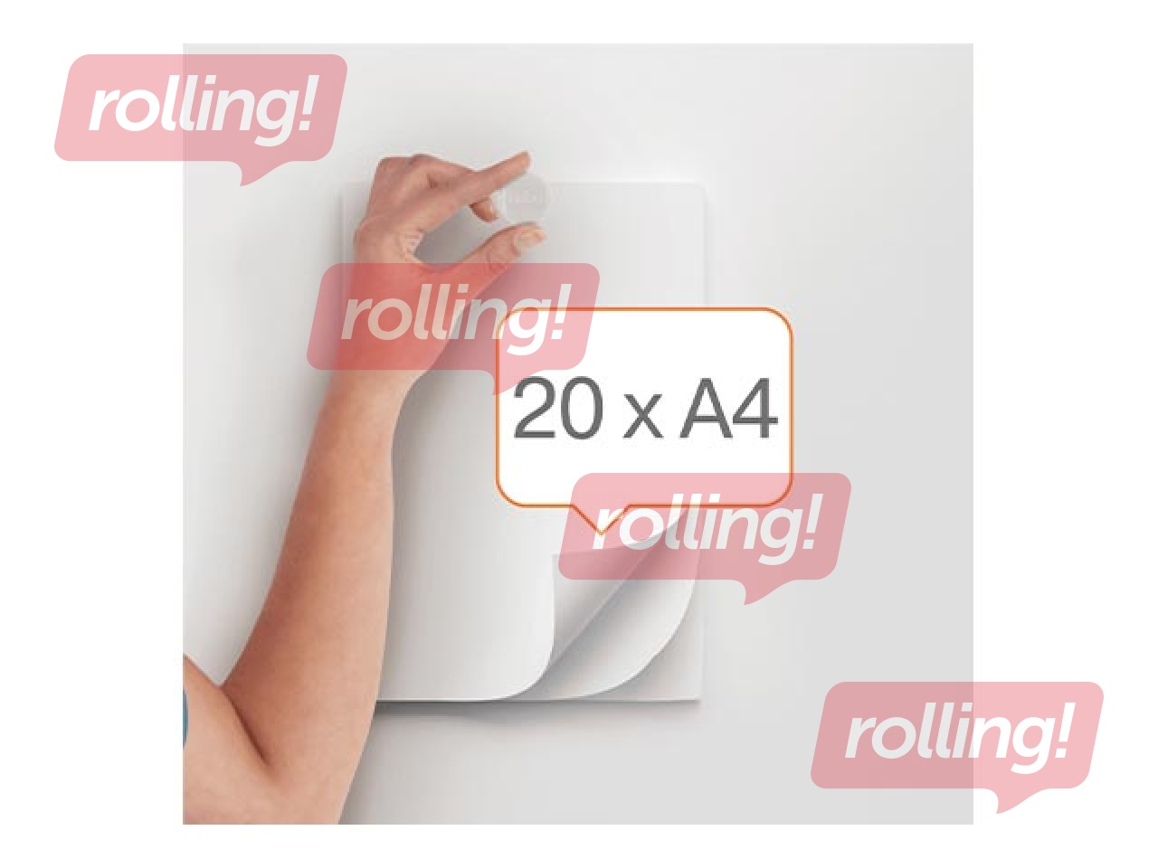 Magnēti Nobo, 38 mm, 10 gab., 2.5 kg, balti