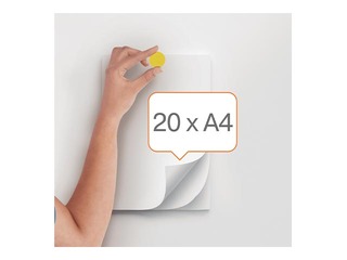 Magnēti Nobo, 38 mm, 10 gab., 2.5 kg, dzelteni