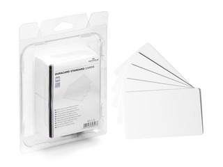 Plānās plastikāta kartes Durable PVC, 53,98 x 85,60, 0.5mm