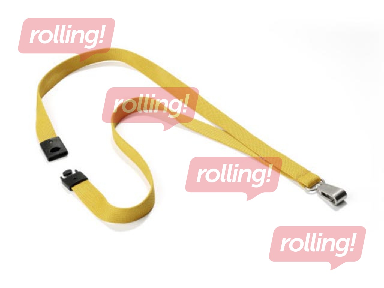 Identifikācijas kartes lente Durable, dzeltena