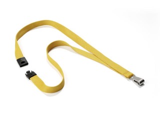 Identifikācijas kartes lente Durable, dzeltena