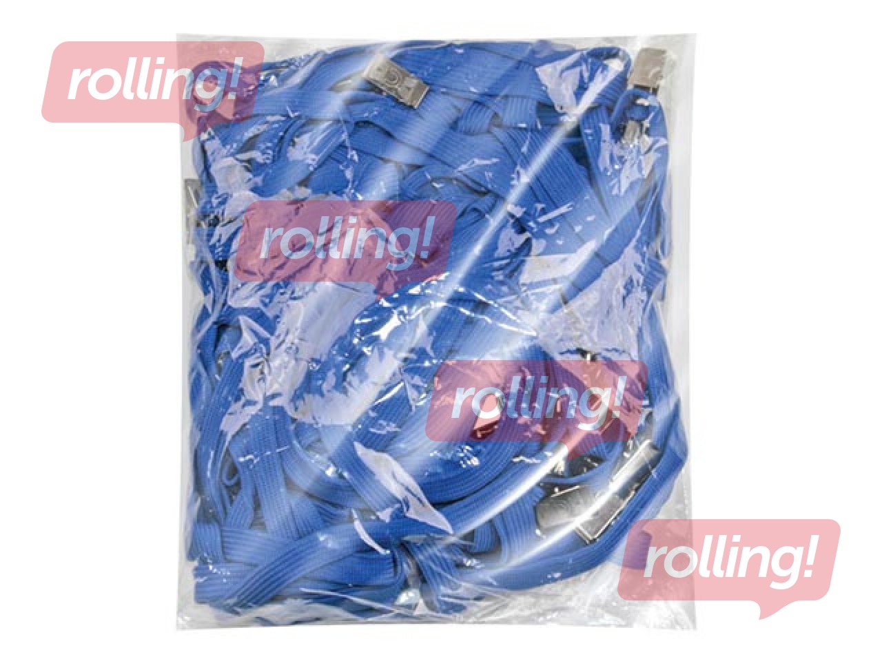 Identifikācijas karte ar zilu lentu Forofis 58x90 mm