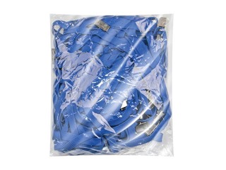 Identifikācijas karte ar zilu lentu Forofis, vertikāla, 90x58mm