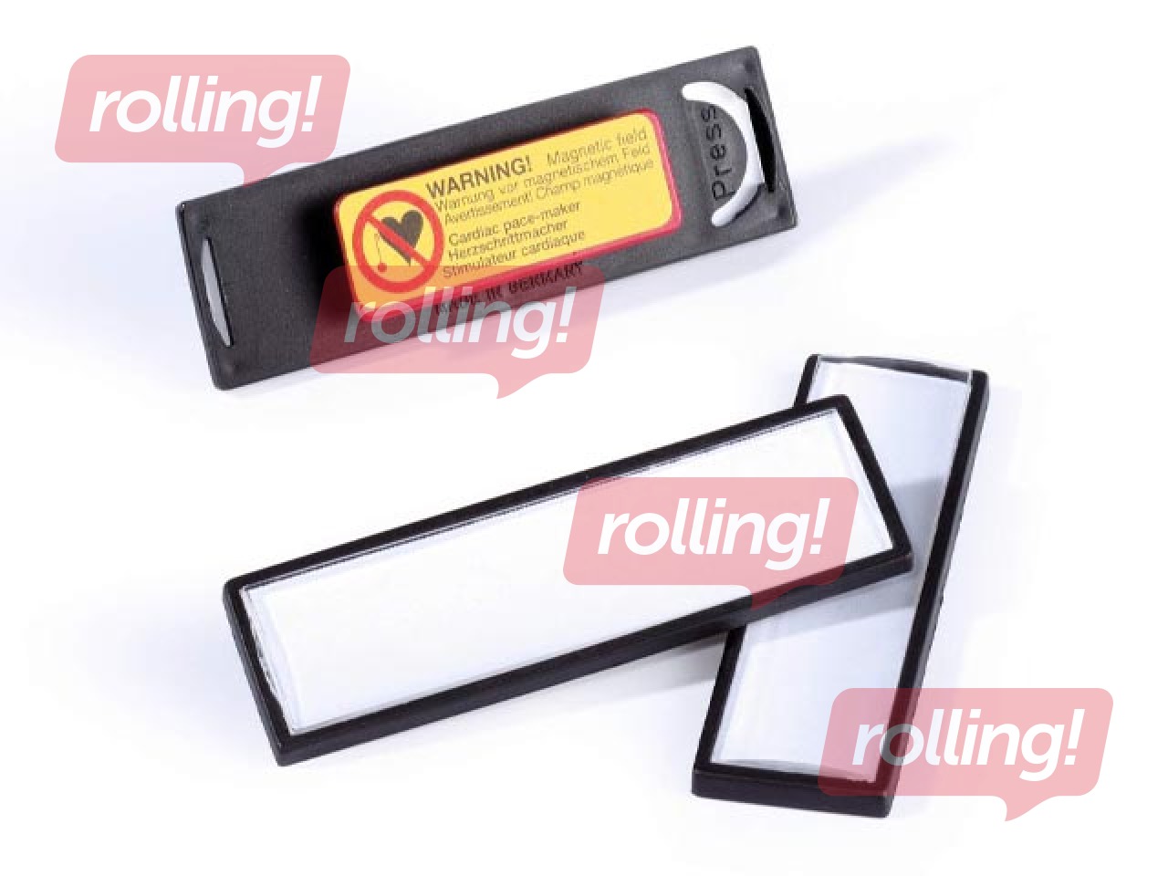 Identifikācijas karte ar magnētu Durable, 17x67mm