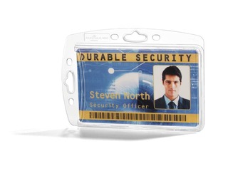 Identifikācijas kartes turētājs Durable, vienai ID kartei, 54x85mm