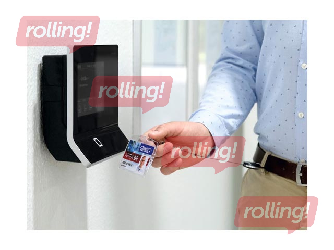 Identifikācijas kartes turētājs Durable, vienai ID kartei, 54x85mm