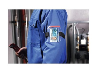 Identifikācijas kartes turētājs Durable, Outdoor, ar rokas saiti, 54x90mm, 10 gab.