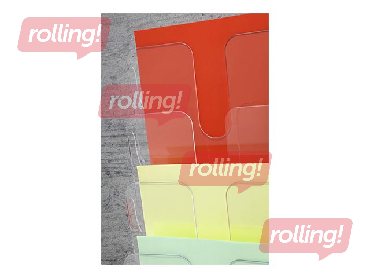 Prospektu turētājs Durable Flexiplus 6, A4, caurspīdīgs, vertikāls