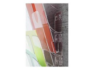 Prospektu turētājs Durable Flexiplus 6, A4, caurspīdīgs, vertikāls