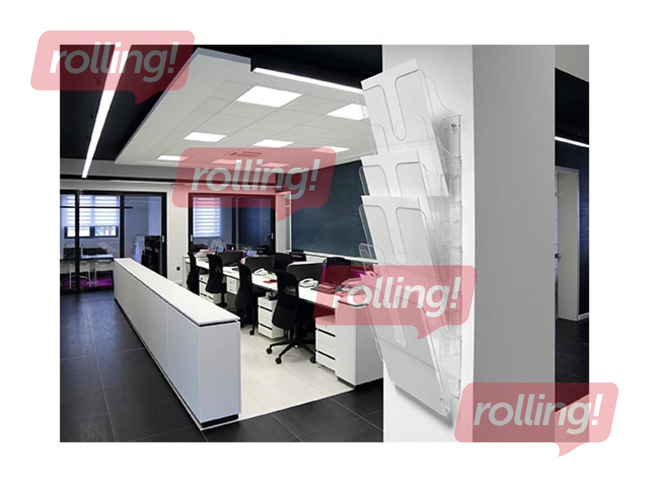 Prospektu turētājs Durable Flexiplus 6, A4, caurspīdīgs, vertikāls