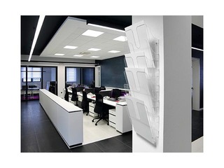 Prospektu turētājs Durable Flexiplus 6, A4, caurspīdīgs, vertikāls