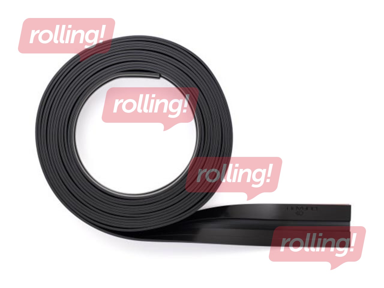 Magnētiskā lente Durafix Roll, melna, pašlīmējošā, 17mmx5 m