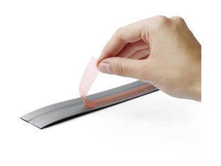 Magnētiskā lente Durafix Roll, melna, pašlīmējošā, 17mmx5 m