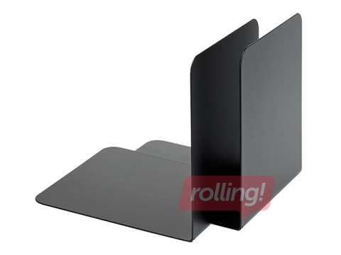 Grāmatu turētājs Alco, 12,5x14x14 cm, metāla, melns