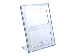 Prospektu turētājs, L-veida, A4, vertikāls