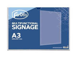 Informatīva plāksne, horizontāla, A3