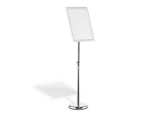 Informācijas statīvs ar alumīnija rāmi Durable, A3, grīdas