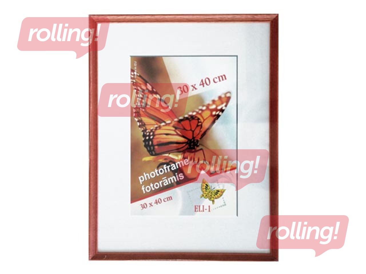 Foto rāmis Sring, A3, koka, tumši brūns