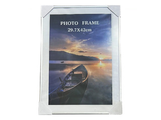 Foto rāmis, A3, plastikāta, sudraba